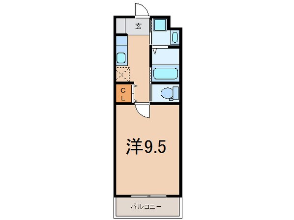 大分駅 徒歩5分 1階の物件間取画像